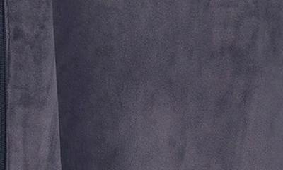 Eileen West Long Zip Robe In Charcoal