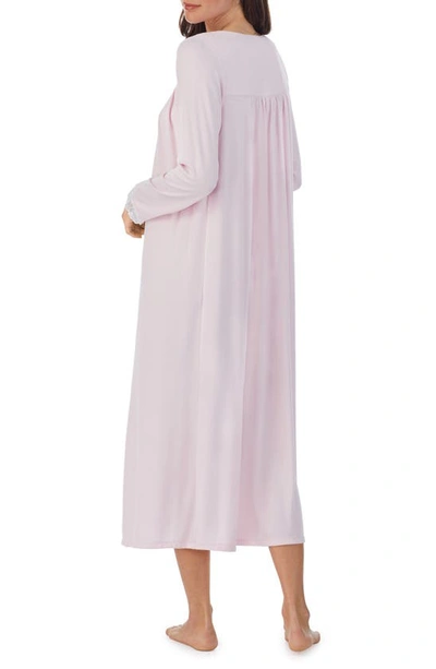 Eileen West Long Sleeve Ballet Nightgown In Pink