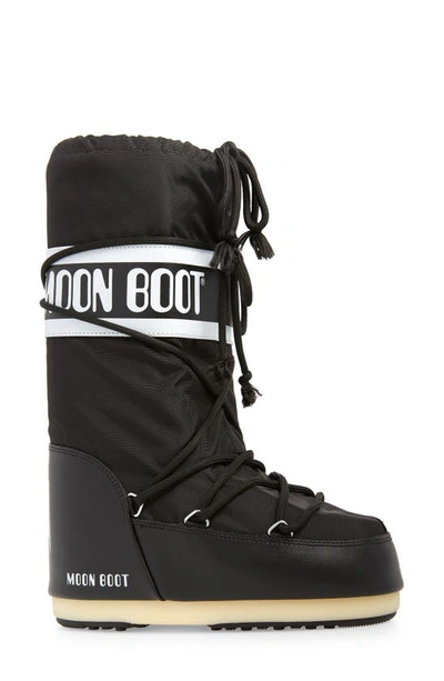 Shop Moon Boot Icon Water Repellent  In Black