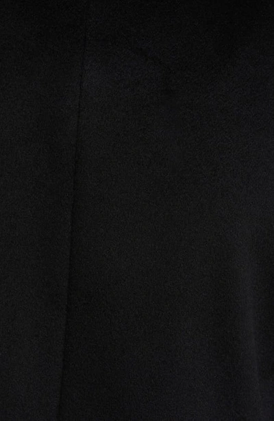 Shop Fleurette Casey Belted Cashmere Wrap Coat In Black