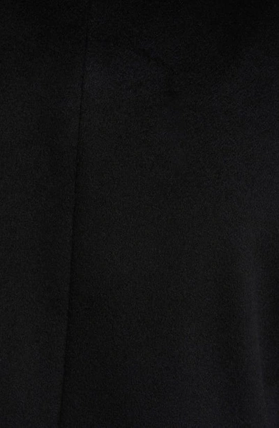 Fleurette Casey Belted Cashmere Wrap Coat In Black