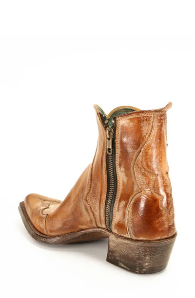 Bed Stu Ace Western Boot In Tan Rustic White