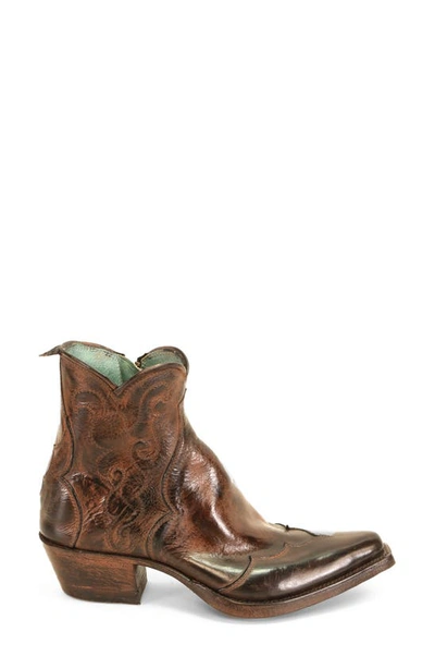Bed Stu Ace Western Boot In Black Rustic Rust