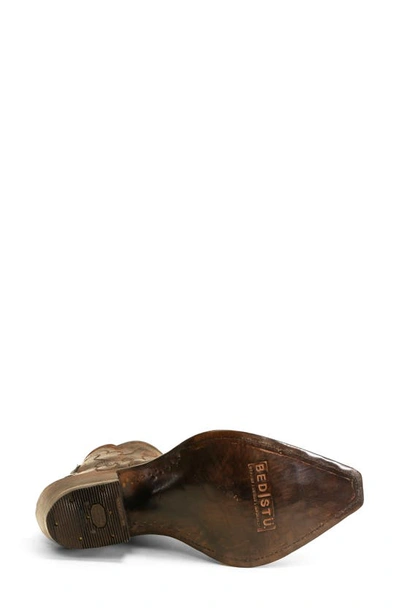 Bed Stu Ace Western Boot In Black Rustic Rust