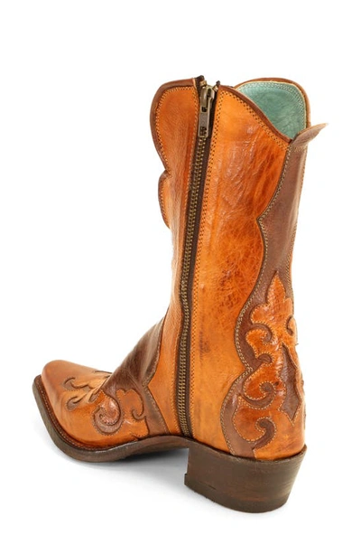 Shop Bed Stu Deuce Cowboy Boot In Pecan Almond Rustic