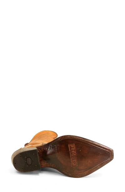 Bed Stu Deuce Cowboy Boot In Pecan Almond Rustic