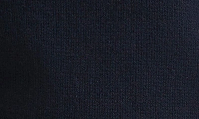 Shop Vince Shrunken Mock Neck Cashmere Sweater In Coastal Blue
