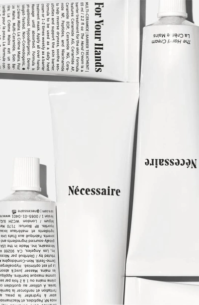 Necessaire The Hand Cream - Barrier Treatment With 5 Ceramides, 5 Peptides + Niacinamide 2.2 oz / 65 ml