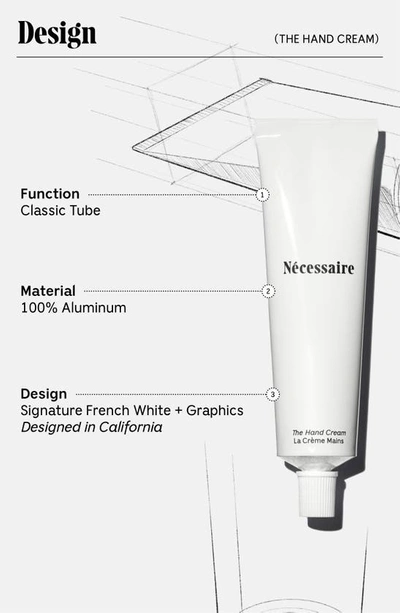 Necessaire The Hand Cream - Barrier Treatment With 5 Ceramides, 5 Peptides + Niacinamide 2.2 oz / 65 ml