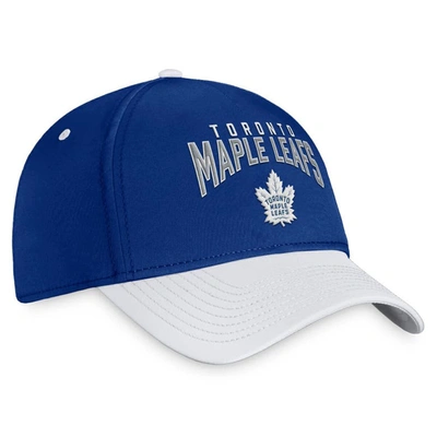 Shop Fanatics Branded Blue/white Toronto Maple Leafs Fundamental 2-tone Flex Hat