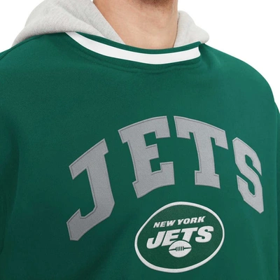 Shop Tommy Hilfiger Green New York Jets Ivan Fashion Pullover Hoodie