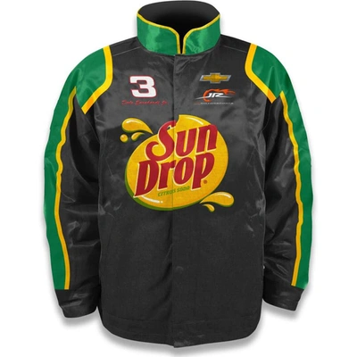 Shop Jr Motorsports Official Team Apparel Black Dale Earnhardt Jr. Sun Drop Nylon Uniform Full-snap Jack