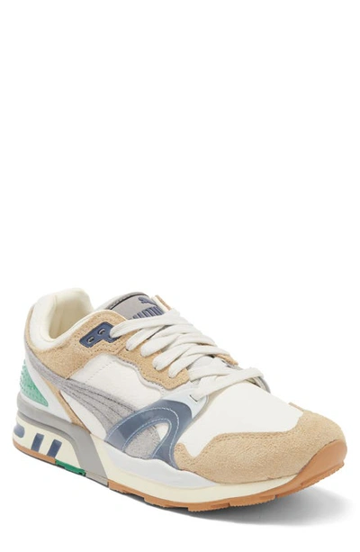 Shop Puma X Rhuigi Xt-2 Sneaker In Sand Dune-concrete Gray-white