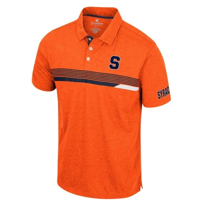 Shop Colosseum Orange Syracuse Orange No Problemo Polo