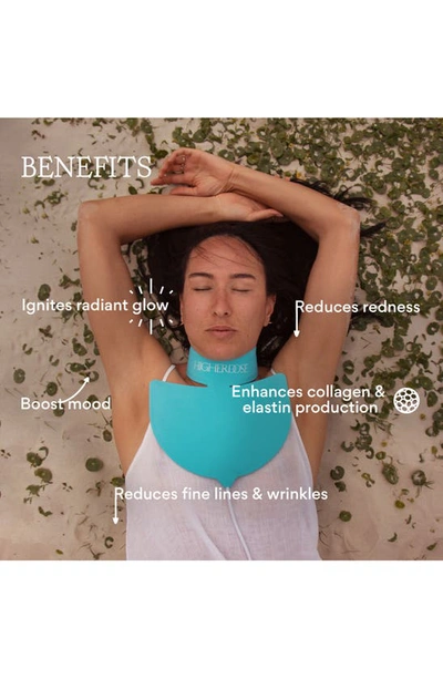 Higherdose Red Light Therapeutic Neck Enhancer In Blue