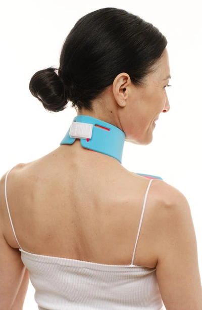 Higherdose Red Light Therapeutic Neck Enhancer In Blue