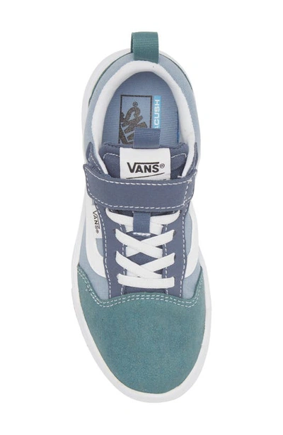 Shop Vans Kids' Ultrarange 66 V Sneaker In Color Block Blue/ Multi
