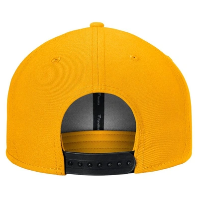 Shop Fanatics Branded Gold Boston Bruins Fundamental Adjustable Hat