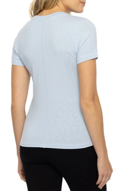 Travismathew Cloud Crewneck T-shirt In Kentucky Blue