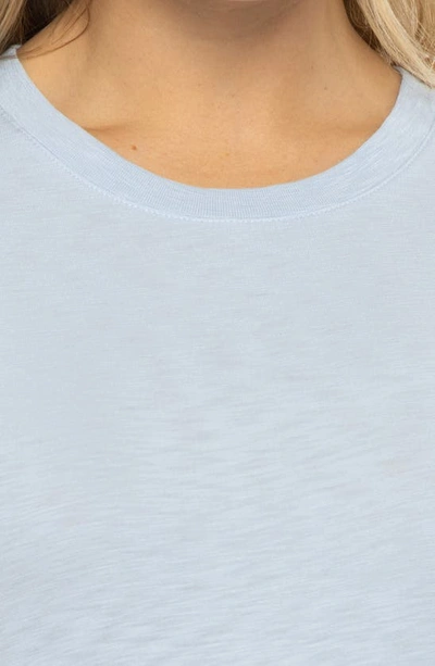 Travismathew Cloud Crewneck T-shirt In Kentucky Blue