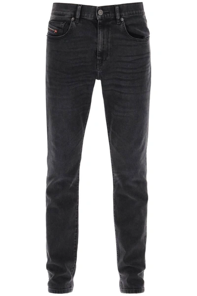 Shop Diesel D-strukt Slim Jeans In Multicolor