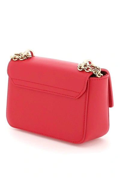 Shop Furla Metropolis Mini Shoulder Bag In Pink