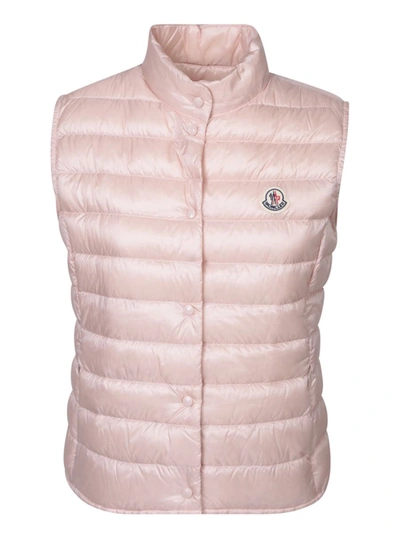Shop Moncler Vests In Pink