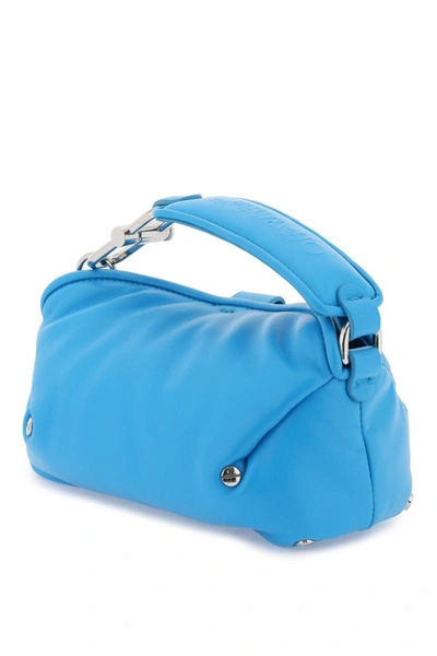 Shop Off-white Small 'san Diego' Handbag In Blue