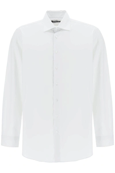 Shop Raf Simons Philippe Vandenberg Printed Shirt In White