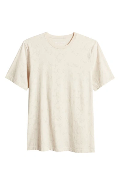 Shop Travismathew Warmer Tides Cotton T-shirt In Moonbeam