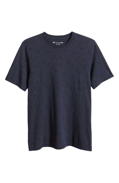 Shop Travismathew Warmer Tides Cotton T-shirt In Total Eclipse