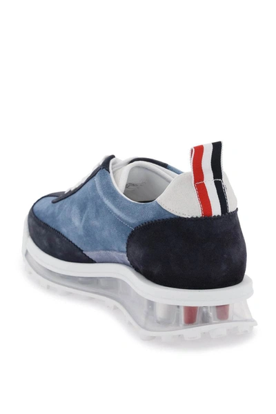 Shop Thom Browne 'tech Runner' Sneakers In Multicolor