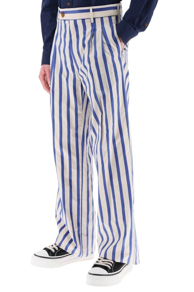 Shop Vivienne Westwood Organic Cotton Raf Bum Pants In Multicolor