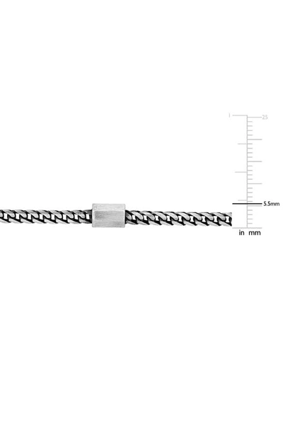 Delmar Franco Link Bracelet In Silver