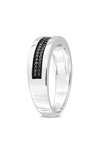Shop Delmar Black Diamond Band Ring