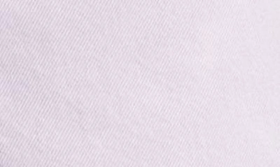 Shop Frame Le Brigette High Waist Raw Edge Denim Shorts In Washed Lilac