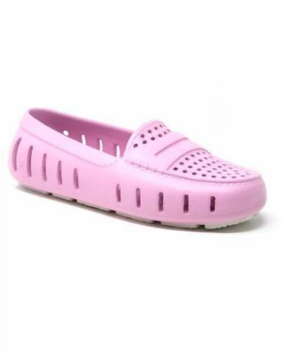 Shop Floafers Women's Posh Driver Water Shoe In Sweet Lilac/bright White In Pink