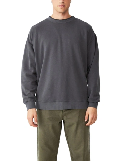 Shop Cotton On Mens Fleece Oversized Sweatshirt In Multi