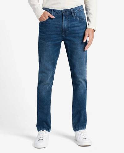 Kenneth Cole Slim-fit Recycled Stretch Denim Jean In Bethune - Blue