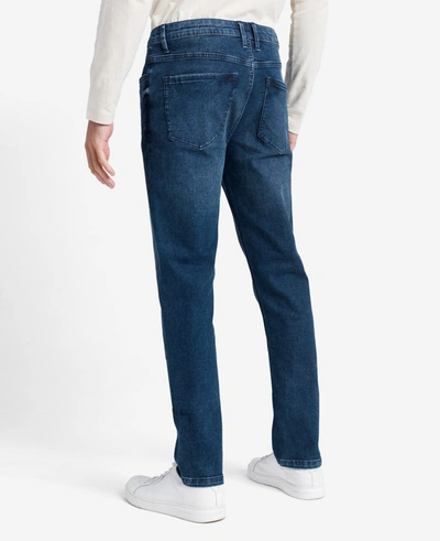 Kenneth Cole Slim-fit Recycled Stretch Denim Jean In Bethune - Blue