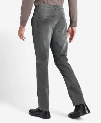 Kenneth Cole Slim-fit Recycled Stretch Denim Jean In Laight - Medium Grey