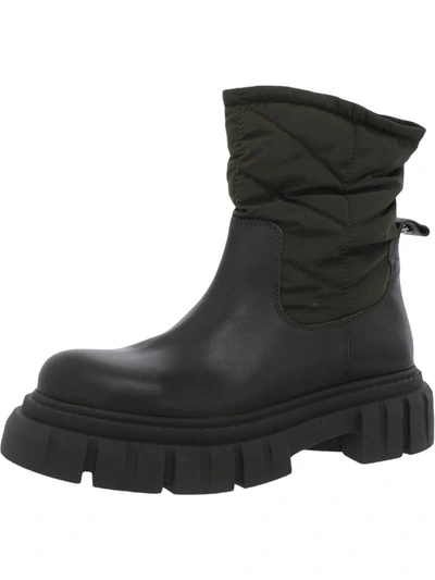 Shop Sam Edelman Orleans Womens Lug Sole Chunky Mid-calf Boots In Black