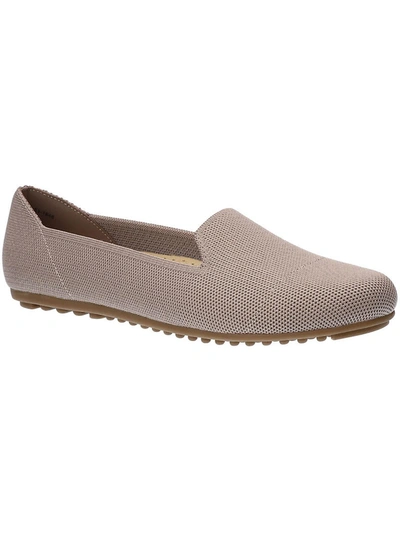Shop Bella Vita Hathaway Womens Round Toe Slip On Loafers In Grey