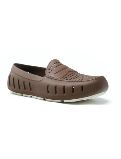 Shop Floafers Men's Country Club Driver Water Shoes In Driftwood Brown/coconut In Beige