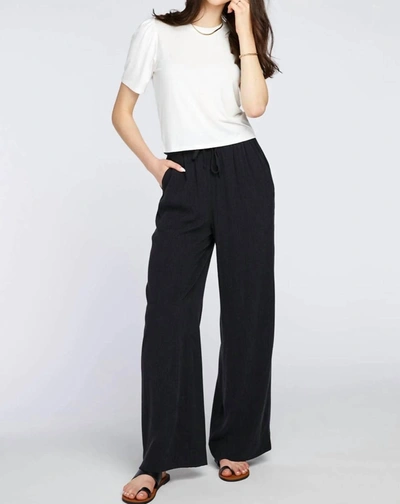 Shop Gentle Fawn Chase Wide Leg Pant In Black