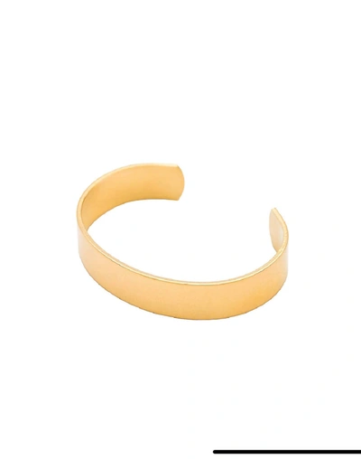 Shop Martha Calvo Essential Cuff Bracelet In Gold