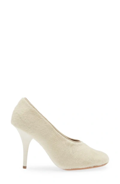 Shop Givenchy Show Genuine Calf Hair Pump In Ivory