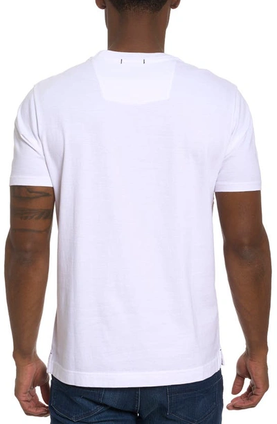 Shop Robert Graham Crown Royal Graphic T-shirt In White