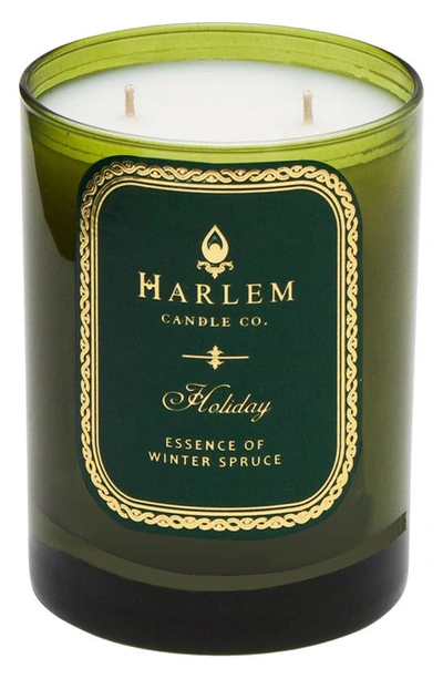 Shop Harlem Candle Co. Holiday Luxury Candle In Green