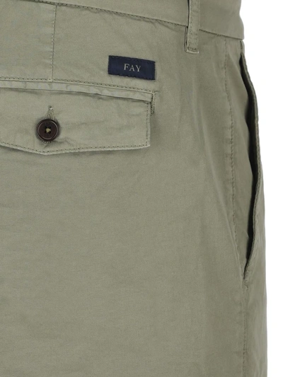 Shop Fay Trousers In Clear Safari.